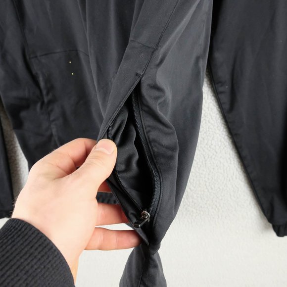 Under Armour Jacket Mens Medium Black All Season Lightweight Raglan Quarter Zip - Picture 4 of 8